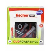 Fischer DUOPOWER 8x40 S LD 50 vnt.