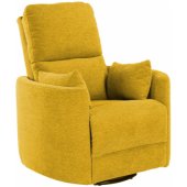 STINA with rocking and rotation function with manual mechanism Yellow