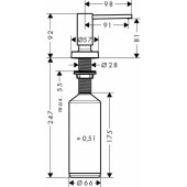Hansgrohe A51, 40448800