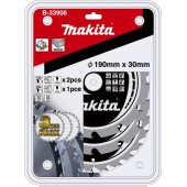 Aparoli B-33906Aparoli Makita Mak-Force B-33906 diskinių pjūklų diskų rinkinys