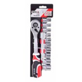 YT-38821 Socket wrench set 12 pc(s)
