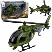 Military Helicopter with Hook Lights Sounds Green