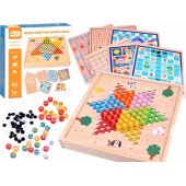 _7614165 Jokomisiada Board game 8in1 wooden game set