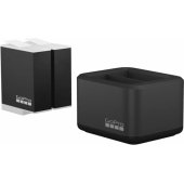 Battery Charger + 2 Enduro batteries Hero9/ 1011/ 12 Black