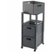 Tower 3 x A4 with wheels