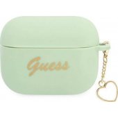Silicone Charm Heart Collection AirPods Pro cover green
