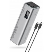 CUKP200XGLGR 20000mAh 100W sidabrinis
