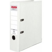 Segregator Herlitz dźwigniowy A4 80mm biały (WIKR-071324)