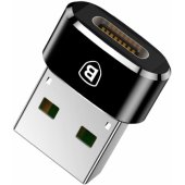 Adapteris USB Type C į USB A juodas