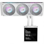 ROG STRIX SLC IV 360 ARGB LCD Water Cooling White