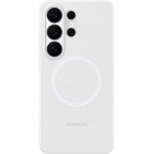 Galaxy S26 Ultra silikoninis magnetinis dėklas, baltas