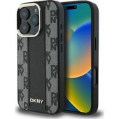"Checkered Pattern Magsafe Case iPhone 16 Pro" Black