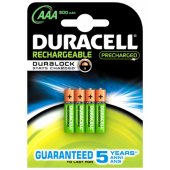 Rechargeable 800mAh HR03 AAA (LR03), 4-pack