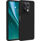 Silikoninis dėklas Xiaomi Redmi Note 13 5G, juodas