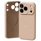 Semi-Silicone Case with MagSafe iPhone 17 Pro Pink