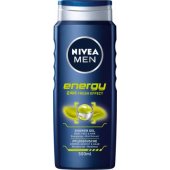 Nivea Energy for men shower gel 500ml