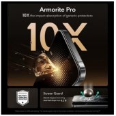 Ultrafit Armorite Pro grūdintas stiklas Apple iPhone 16 Pro/ 17, skaidrus