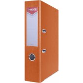 Segregator Office Products Officer dźwigniowy A4 75mm pomarańczowy (PB