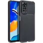 „Carbon Premium Case Xiaomi Redmi 12C“, juodas