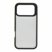 NEO galinis dėklas, skirtas Apple iPhone 17 Pro Max, juodas/ geltonas