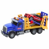 Automobilvežio sunkvežimio rinkinys, automobilis, šviesos ir garsai