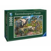 Puzzle 18000 At the Waterhole