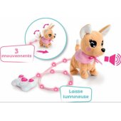 Simba ChiChi LOVE Loomy, cuddly toy (beige/ pink, 20 cm)