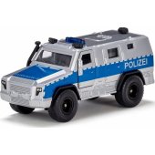 SIKU SUPER Rheinmetall MAN Survivor R, modelinis automobilis (sidabrinis/ mėlynas)