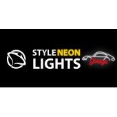 SNL95WH Style Neon Lights Garage white-red
