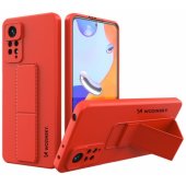 Kickstand dėklas Xiaomi Poco X4 Pro 5G, raudonas