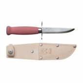 _7467068 Scout 39 Safe knife lingonberry Stainless steel. Scout knife