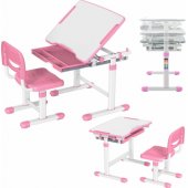 Mozos Children®s desk + adjustable chair for children 2-12 years (DC-