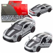 Metal Race Car with Opening Doors, Gray GTRS 1:43