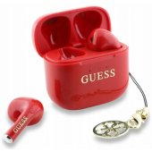 Glossy Effect Printed Classic Logo & Charm Red