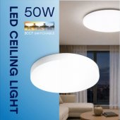 LED Waterproof 50W 3CCT 5500Lm IP54 Ø 500 x 42mm White