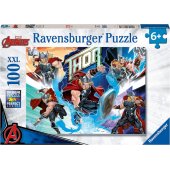 _6820949 Ravensburger dėlionė, 100 vnt. The Mighty Avenger Thor