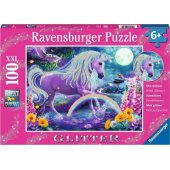 Ravensburger dėlionė 300 det. Blizgantis vienaragis 129805 RAVENSBURGER