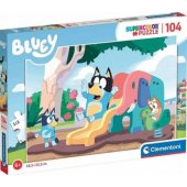 Bluey Blue Dog on the Playground
