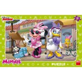 _6811356 Dino įrėmintas dėlionė, 15 mažų detalių, Disney Junior Minnie