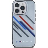 "Motosport IML Random Stripes Case iPhone 16 Pro" Grey