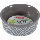Zolux stoneware bowl for rodent NEO 150 ml color gray.