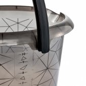 KIBIRAS SU DEKORU POLYGON 10L JUODAS