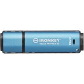 256GB IronKey Vault Privacy 50 USB 3.2 Light Blue