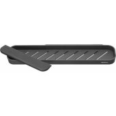 MindSet Shower Shelf with Squeegee Dark Grey
