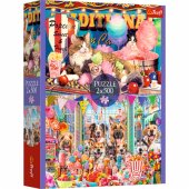 Dėlionė – 2x500 – Fluffy Friends Trefl 37495
