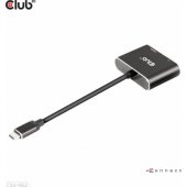 CLUB3D MST šakotuvas USB3.2 Gen2 Type-C(DP Alt-Mode) į DisplayPort