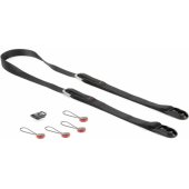 Leash fotoaparato dirželis Juodas