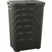 Basket Style Dark Grey 60L 45x34x62cm