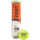 _7632366 Teniso kamuoliukai DUNLOP FORT CLAY COURT Premium 4 tūbelės ITF