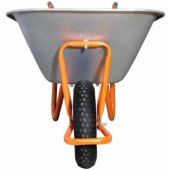 Construction wheelbarrow 75L galvanized